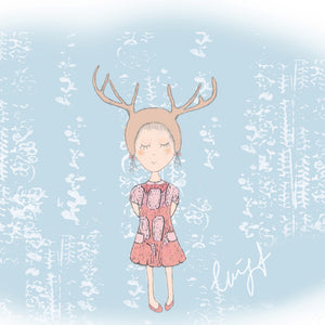 Deer girl Illustration