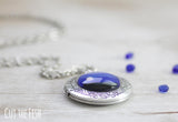 blue locket jewelry