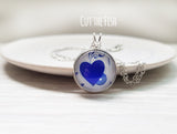 blue heart jewelry