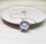 blue heart jewelry