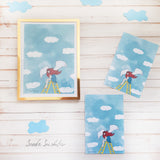 Girl with Wings Greeting Card