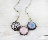 blue pink jewelry